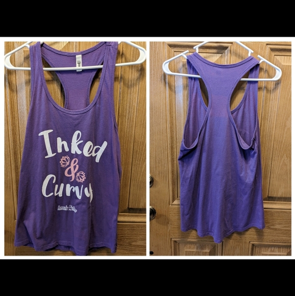 "Inked & Curvy" Tank Top - Picture 1 of 1